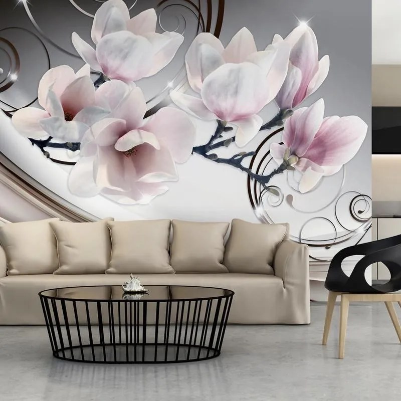 Fotomurale adesivo  Bella Magnolia  Larghezza x Altezza Home decor 147x105