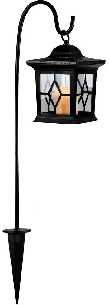 Lanterna solare da giardino a LED, altezza 14,5 cm Milan - Star Trading
