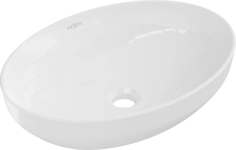 Mexen Cornelia lavabo da appoggio 50 x 37 cm, bianco - 21885000