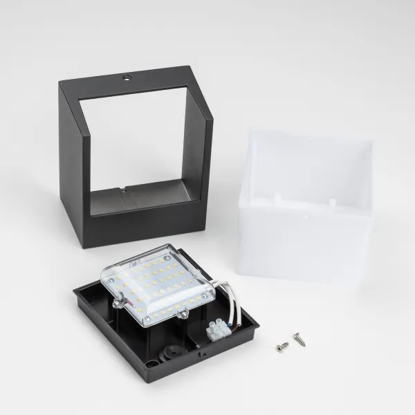 Brilagi - Applique a LED da esterno TERNI LED/12W/230V nero IP44