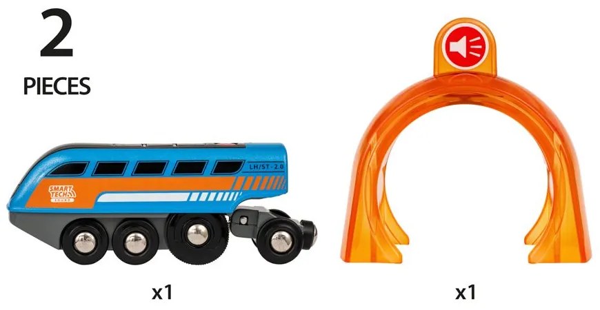 Brio - Locomotiva di registrazione Smart Tech Sound