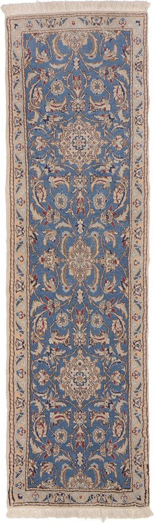 Nain Tappeto 60 x 200 (Iran) Annodato A Mano