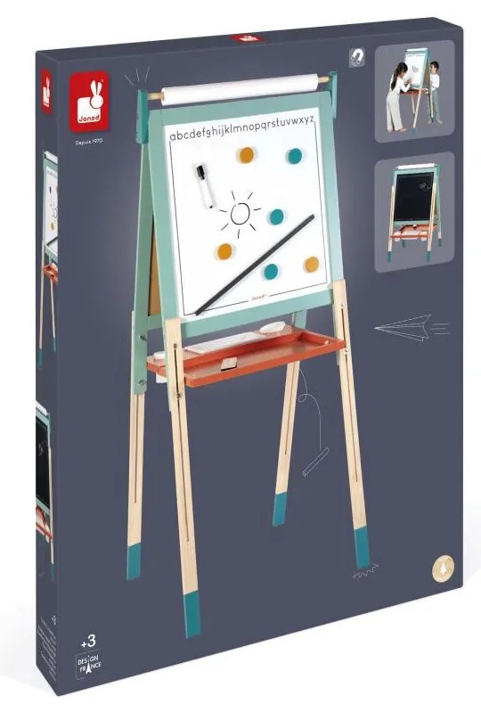 Lavagna magnetica regolabile