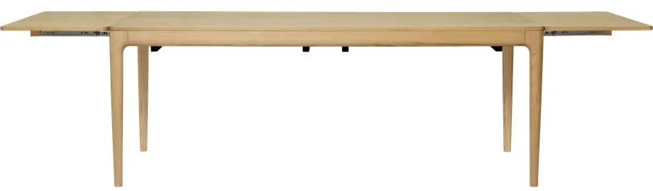 Tavolo da pranzo pieghevole in legno di quercia 90x200 cm Heart'n'Soul - UMAGE