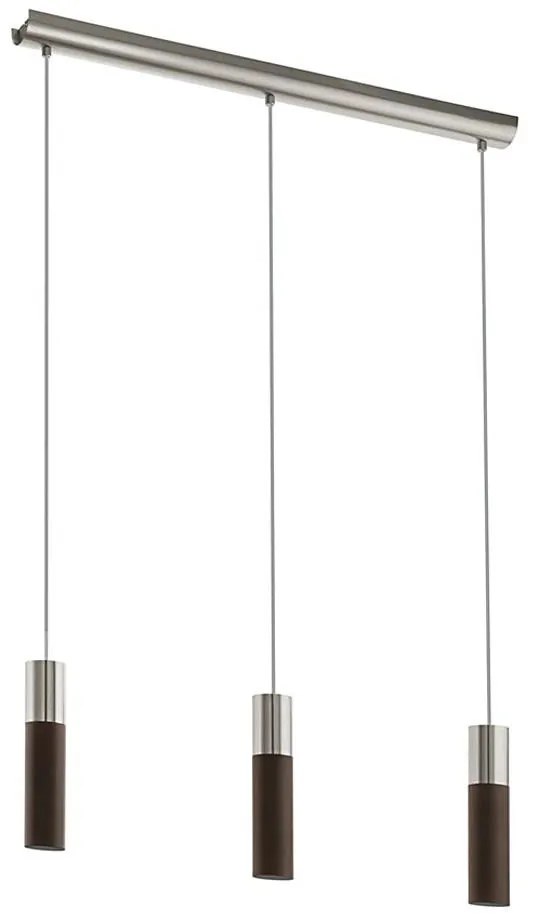 Eglo 96882 - Lampada LED a sospensione VILLORA 3xGU10/5W/230V