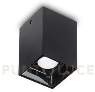 Nitro square faretto led cob bridgelux 10 w 28° 1000 lm 3000 k nero...