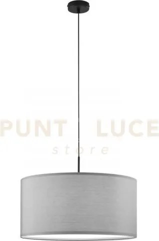 Lampadario a sospensione capital grigia 1 luce attacco e27 53x53x15...