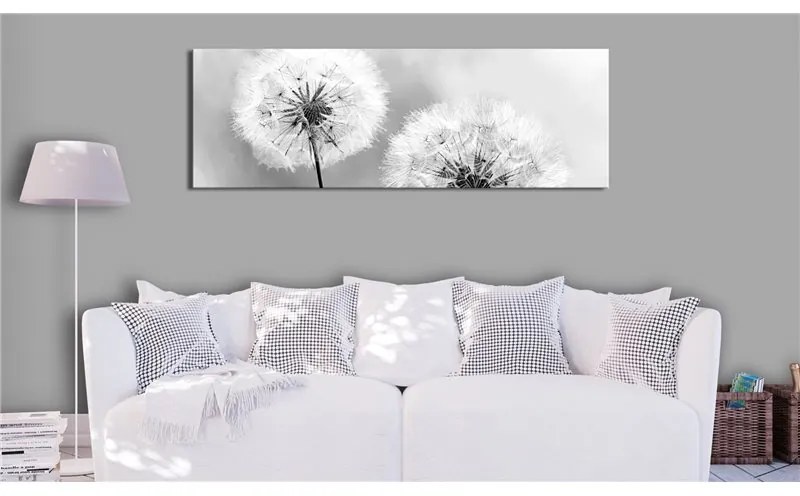 Quadro  Summer Memories  Colore bianco e nero, Dimensioni e Misure 150x50