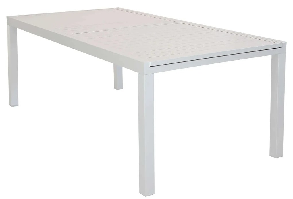 DEXTER - tavolo da giardino allungabile in alluminio da 200 x 100 cm