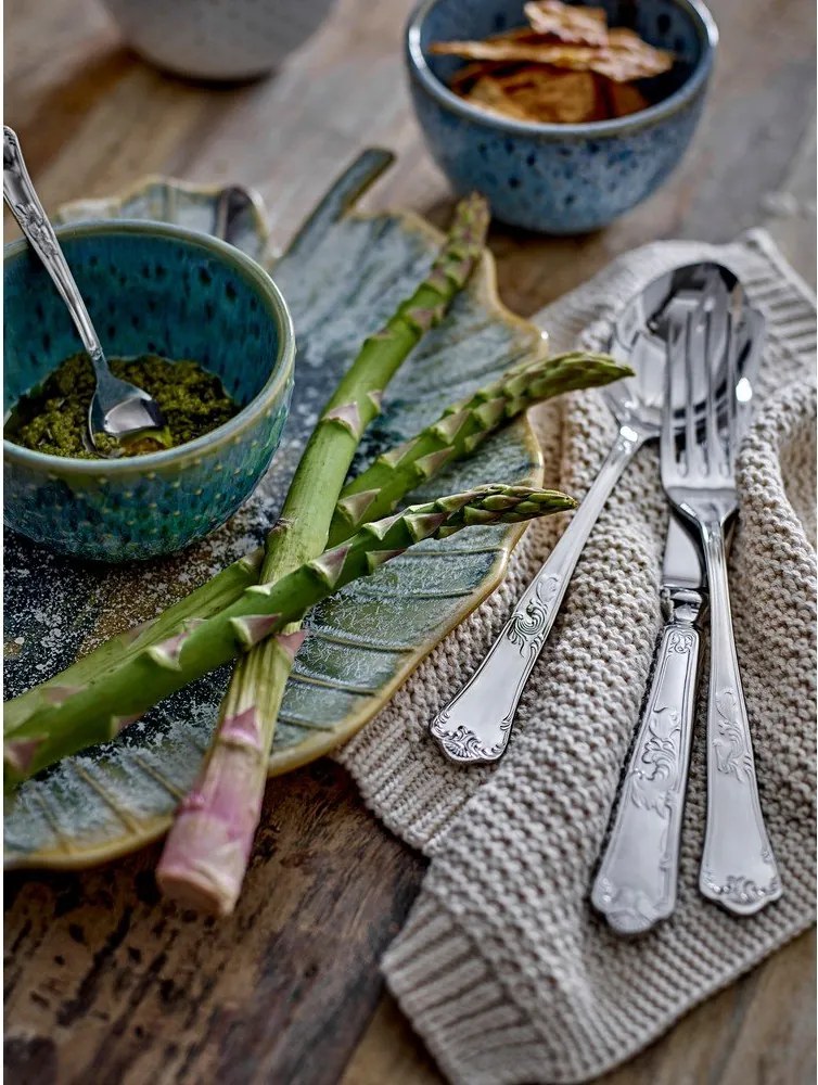 Posate argentate in acciaio inox 16 pz Tilly – Bloomingville