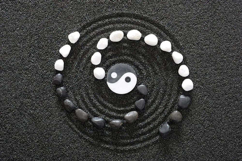Carta da parati – Armonioso Yin e Yang