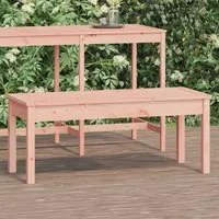 Panca da Giardino 109x44x45 cm in Legno Massello di Douglascod mxl 78987