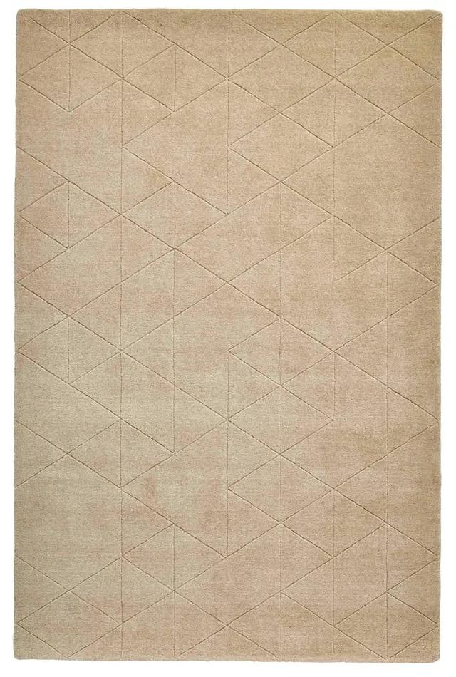 Tappeto in lana beige , 150 x 230 cm Kasbah - Think Rugs
