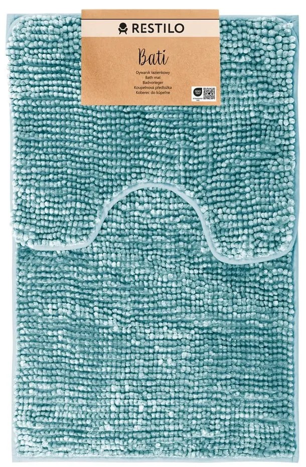 Set di 2 tappetini da bagno blu Bati - AmeliaHome