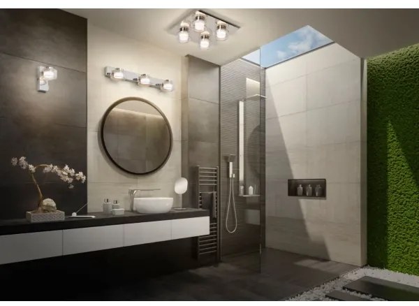 Ledvance-Applique a LED da bagno ORBIS FLAME 3xLED/5,5W/230V IP44 cromo