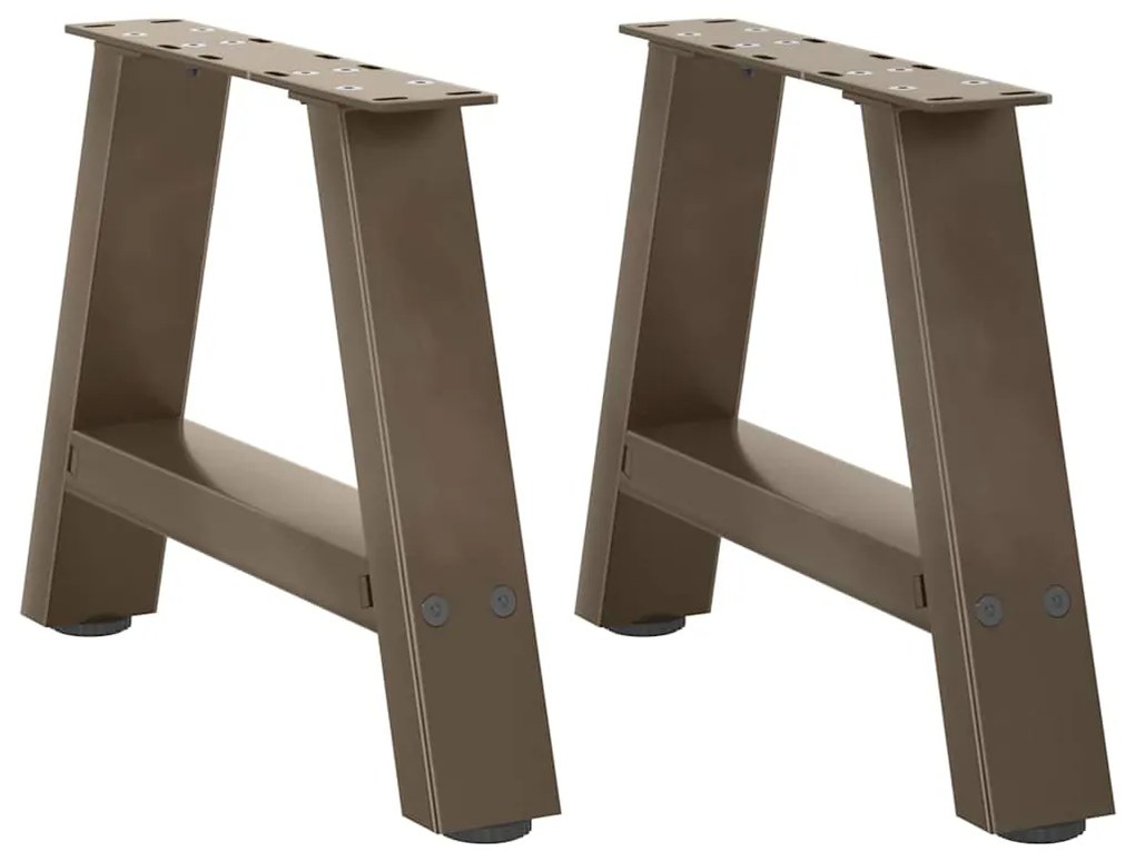 Gambe Tavolino Da Caffè A A 2 Pz 40x(30-31) Cm Acciaio /