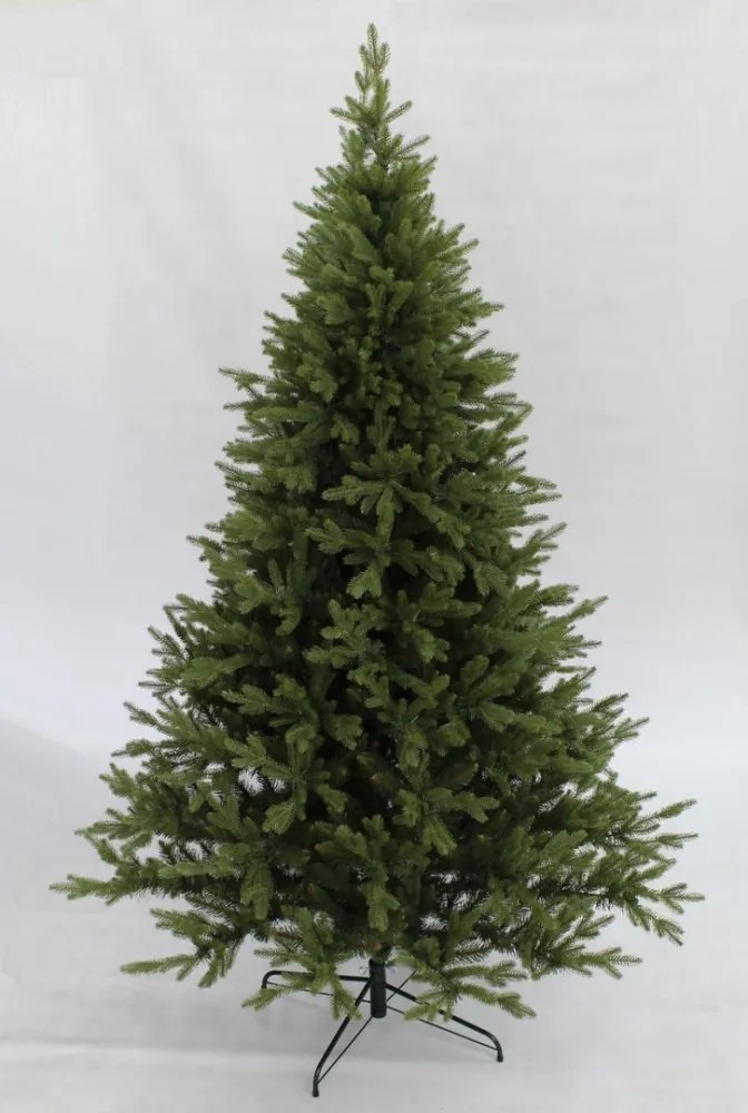 Bellissimo albero di Natale artificiale in abete verde 230 cm