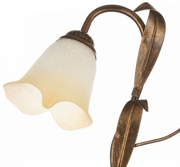 ONLI - Plafoniera LUCREZIA 3xE14/6W/230V bronzo