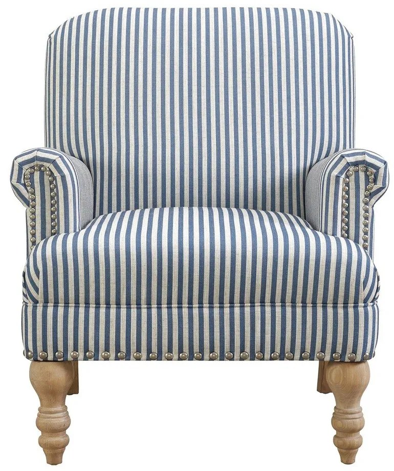 Poltrona in lino blu Jaya - Støraa