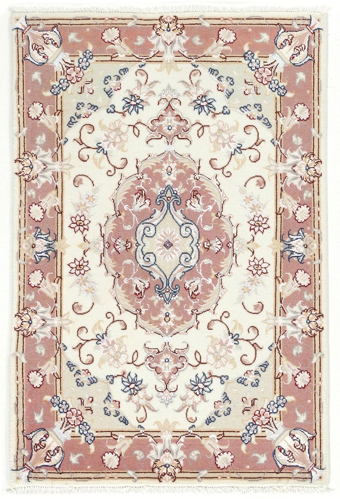 Tabriz Tappeto persiano 90x60 (Iran) Annodato A Mano
