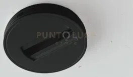 Led-track-base nero base tonda trifase neroa  per faro binario expr...