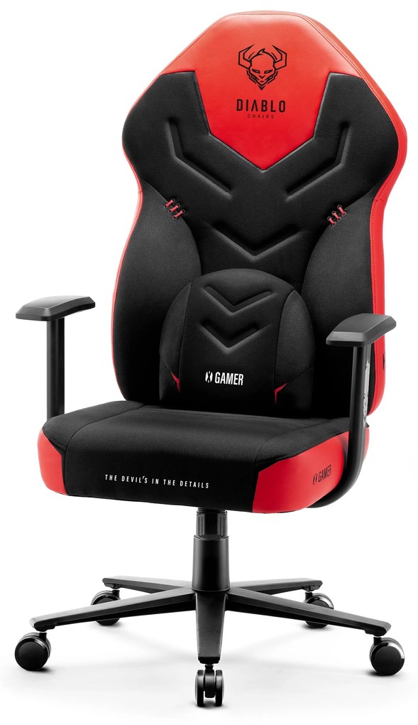 Sedia Da Gaming Diablo X-Gamer 2.0 Normal Size: Deep red