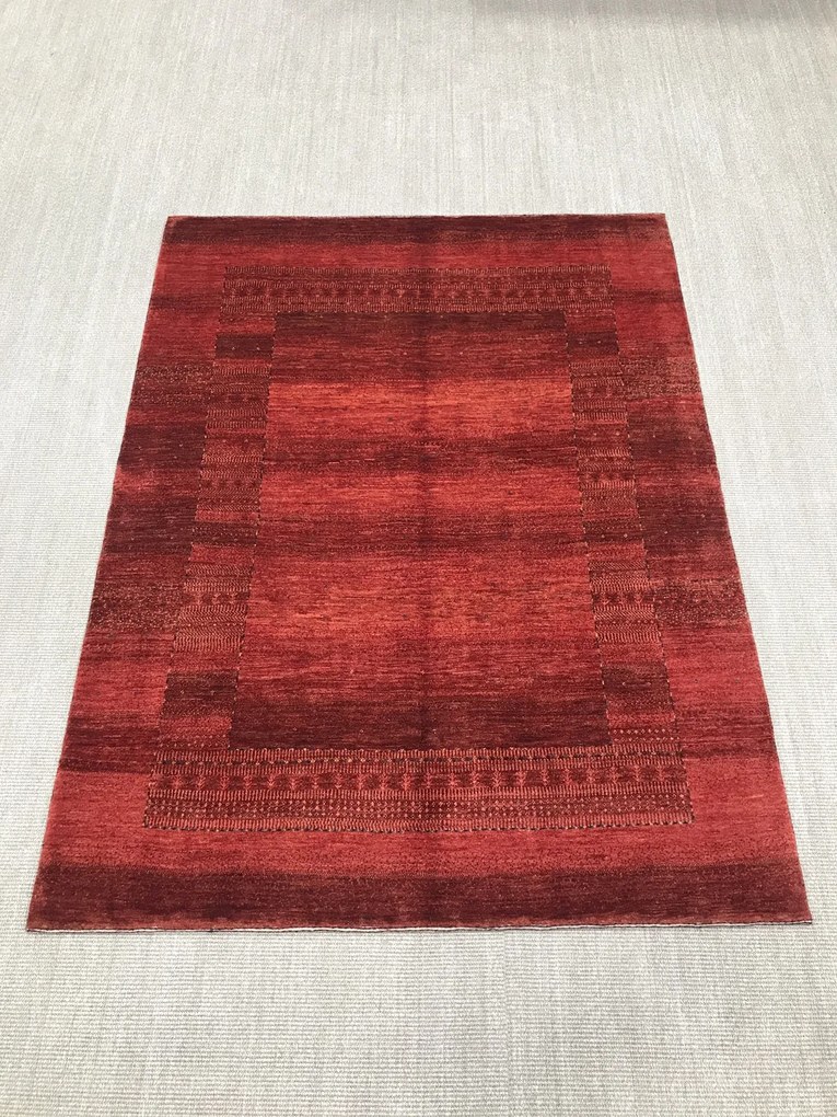 Loribaft Tappeto persiano 200x170 Rosso (Iran) Annodato A Mano