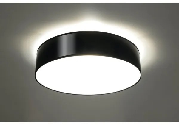 Plafoniera ARENA 45 3xE27/60W/230V nero