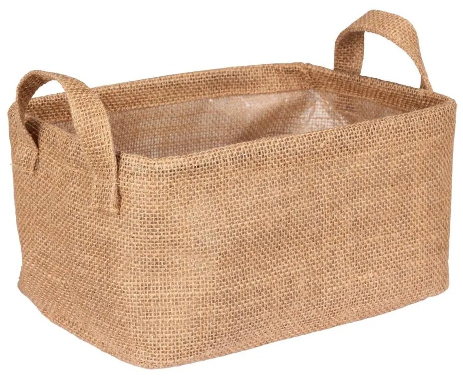 WENKO 64471100 - Cestino JUNA 24x17 cm marrone