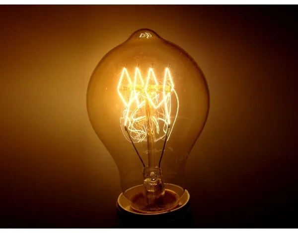 Lampadina decorativa dimmerabile per uso intensivo SCROBB A19 E27/60W/230V 2200K