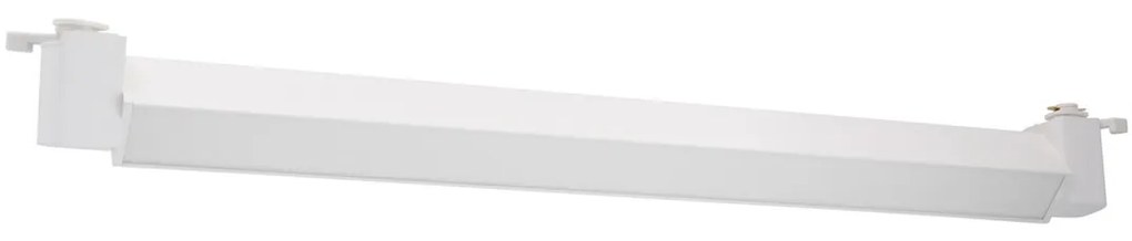 Faro LED Lineare 24W per Binario Monofase Orientabile Bianco - 100° Colore Bianco Freddo 6.000K