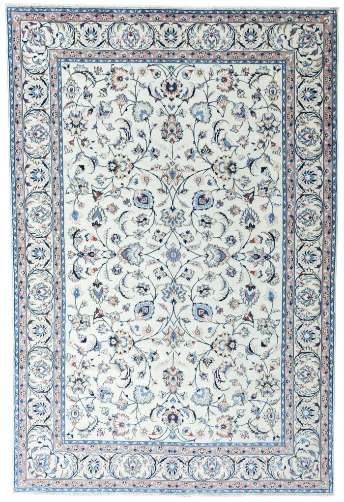 Mashad Tappeto persiano 290 x 200 Beige (Iran) Annodato A Mano