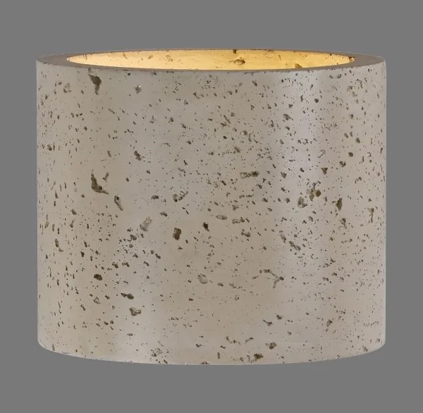 Schöner Wohnen 12542-42 - Lampada da parete TRAVENTA 1xG9/10W/230V in cemento