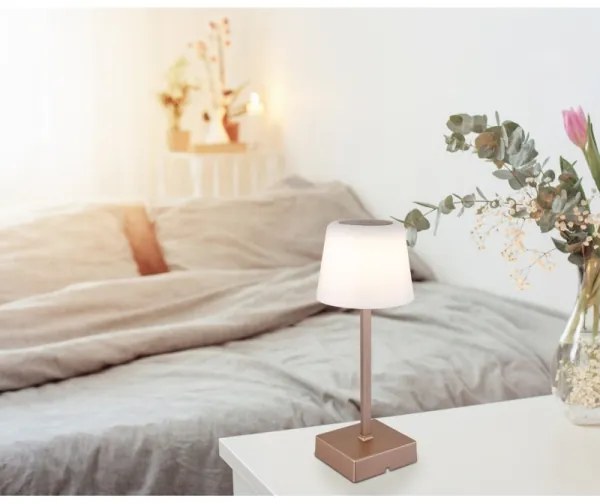 Globo 28061CH - Lampada da tavolo LED XAYDEN 2W 5V 800mAh beige touch