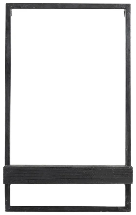 Scaffale in legno di abete nero opaco Maddison - Light &amp; Living