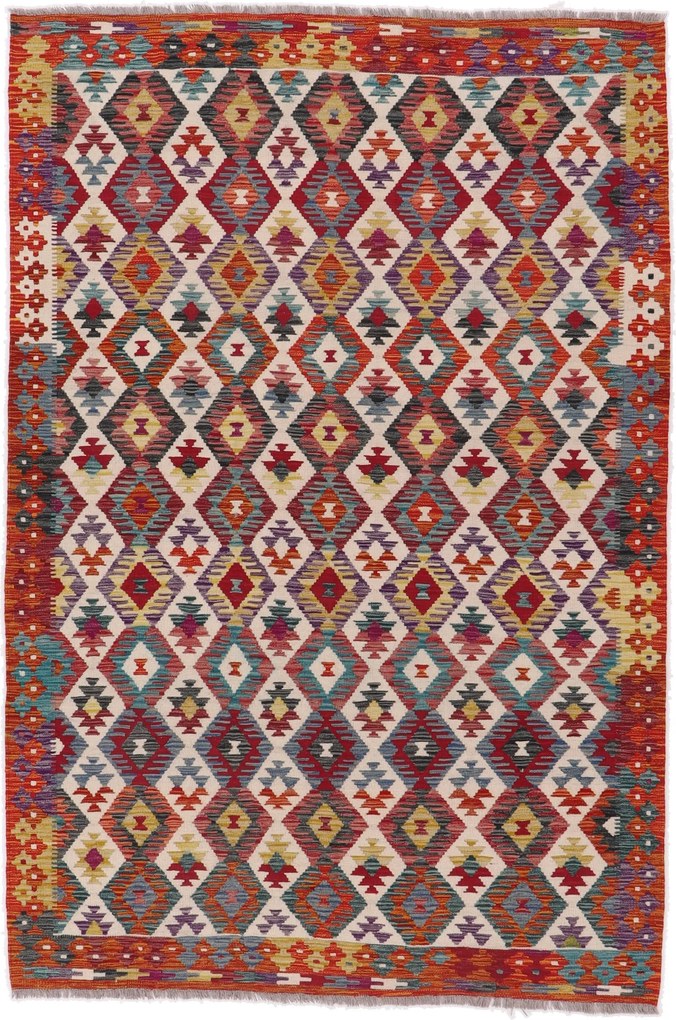 Kilim Tappeto 170 x 250 (Afghanistan) Tessuto A Mano