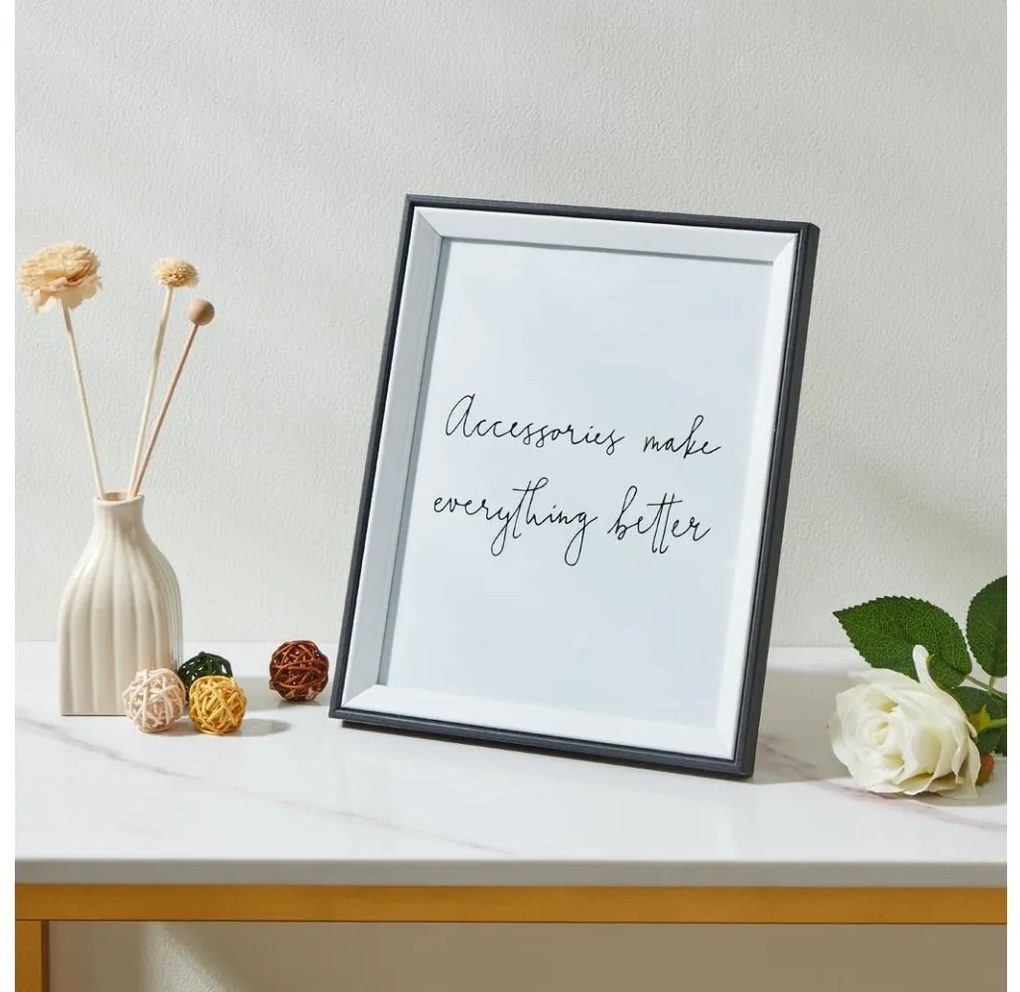 Eglo 423018 - Portafotografie RENABIE 20x25 cm nero