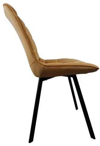 Sedia da pranzo ADINA giallo