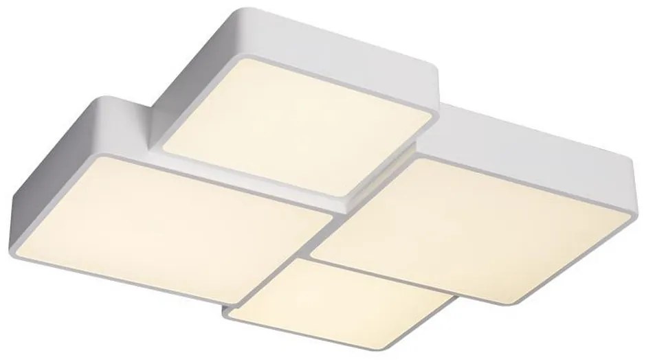 Lampadario Led da soffitto Emin Bianco 84W Dimmerabile con temperatura colore regolabile con telecomando M LEDME