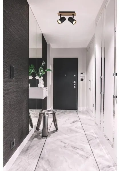 Globo 57905-2 - Faretto LINCA 2xGU10/35W/230V