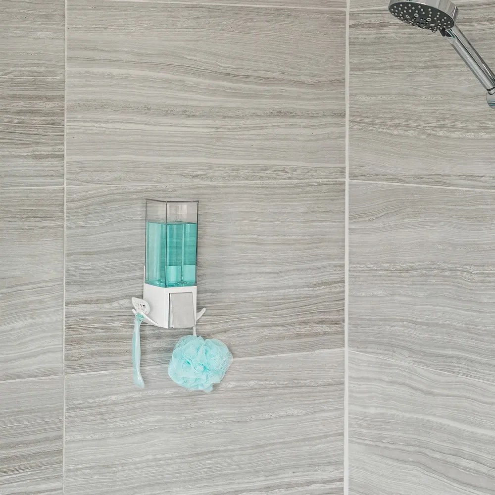 Distributore di sapone bianco da parete 500 ml - Compactor