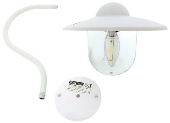 Applique a LED solare LED/0,5W/1,2V IP44 bianco