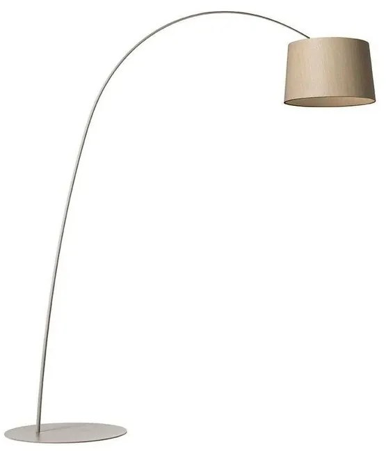 Twiggy LED Piantana Greige/Quercia - Foscarini