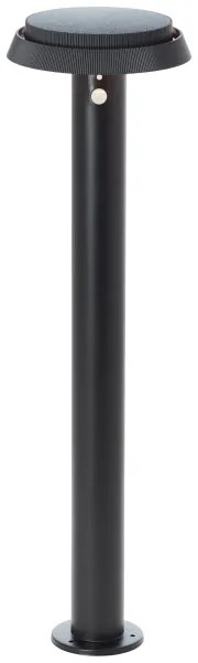 Brilliant - Lampada solare LED con sensore ALVERO LED/4W/3,7V 70 cm IP44 nero