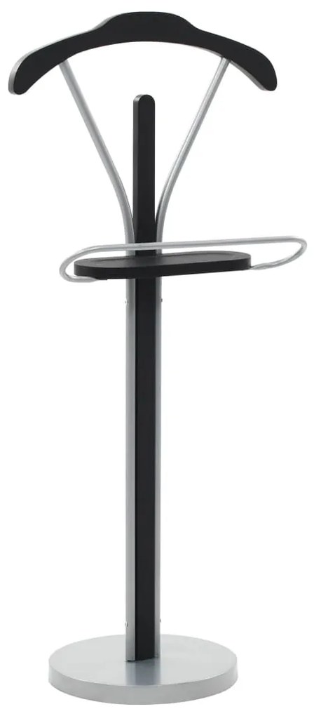Appendiabiti 45x35x107 Cm Nero E Grigio /