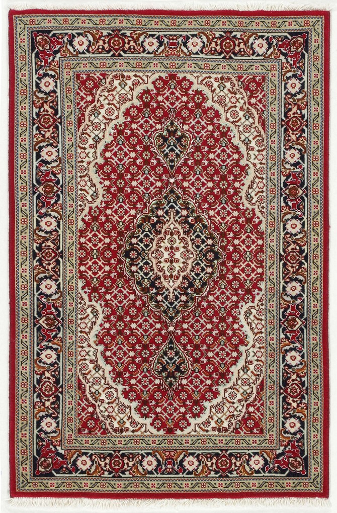 Tabriz Tappeto 90x60 (Iran) Annodato A Mano