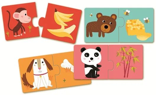Puzzle Duo - "chi mangia cosa?"