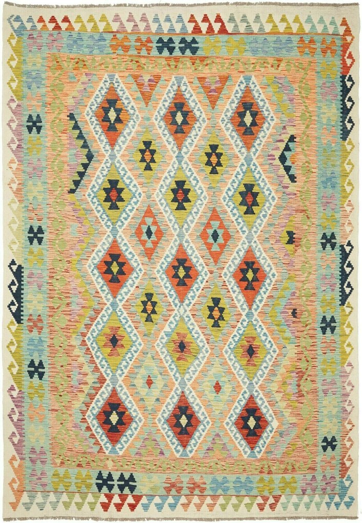 Kilim Tappeto 300x210 (Pakistan) Tessuto A Mano