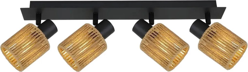 Lampada APP1825-4W NATURE BLACK