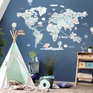 Mappa del mondo per ragazzi | Inspio